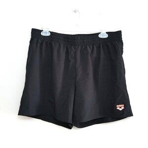 ARENA Men's Swimming Trunks Black size XL Elastic Drawstring Waist